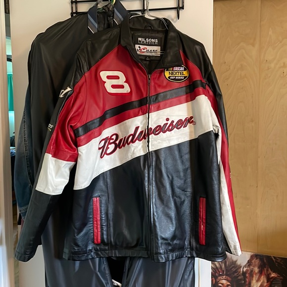 80s～90s wiltsons leather×CHASE×Budweiser | thefundraisingcompany.com